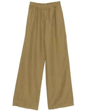 Aspesi Elasticated-Waist Pants - Green