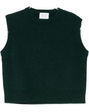 Be You Sleeveless Knitted Top - Green