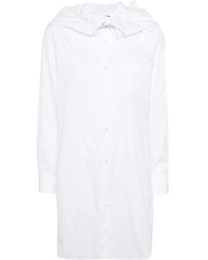 Comme des Garçons フーデッド シャツ - ホワイト