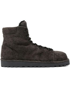 Marsèll Pallottola Lace-Up Ankle Boots - Black