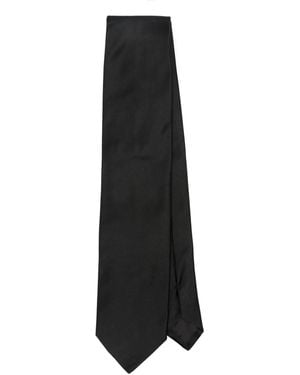 Lanvin サテン ネクタイ - ブラック