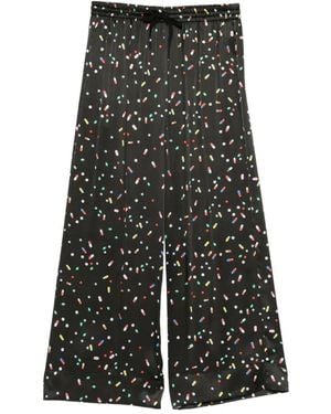 Cynthia Rowley Pantalon À Imprimé Graphique - Grey