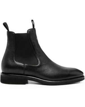 Tom Ford Leather Chelsea Boots - Black