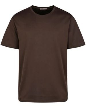 Herno Crew-Neck T-Shirt - Brown
