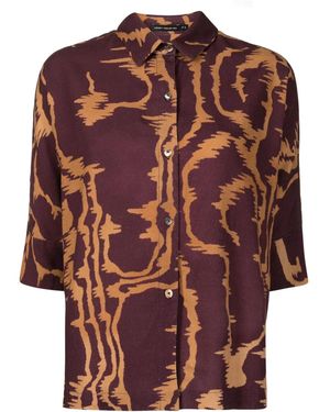 Lenny Niemeyer Overhemd Met Abstracte Print - Bruin