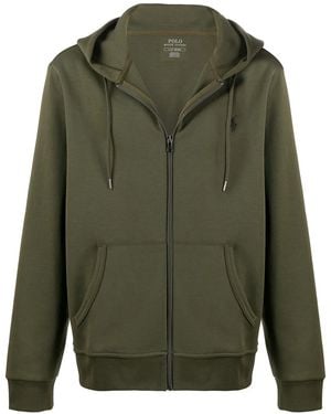 Polo Ralph Lauren Zipped Long-Sleeved Hoodie - Green