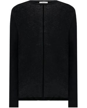 The Row Klassisches Langarmshirt - Schwarz