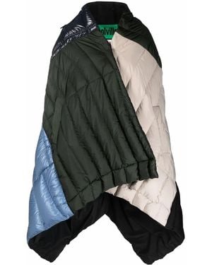 Colville Panelled Down Coat - Black