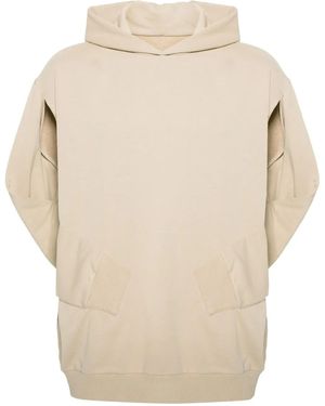MM6 by Maison Martin Margiela ノースリーブ パーカー - ナチュラル