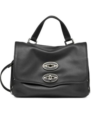 Zanellato Postina Baby Clutch Aus Leder - Schwarz