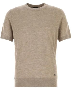 Brioni Short-sleeve T-shirt - Natur