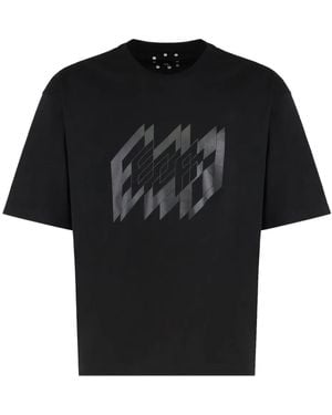 EZR T-Shirt À Imprimé Graphique - Noir