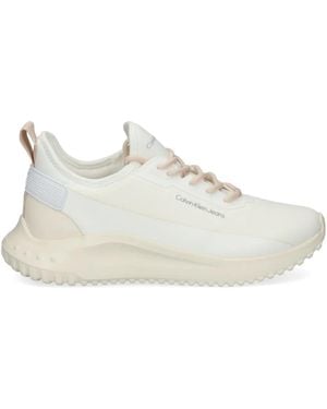 Calvin Klein Ripstop Trainers - White