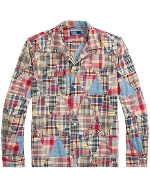 Polo Ralph Lauren Patchwork-Design Shirt - White