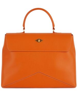 Ballantyne Diamond Tote Bag - Orange