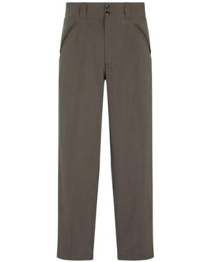 Giorgio Armani Pantalon De Costume À Deux Boutons - Grey