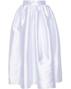 Atu Body Couture Full Midi Skirt - White