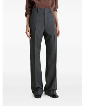 Lemaire Front-Creased Tailored Pants - Black