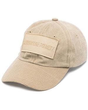 Elena Velez Logo-Patch Cap - Natural