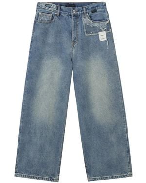 FIVE CM Distressed Jeans - Blue