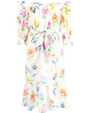 Moschino Floral Dresses for Women Lyst UK