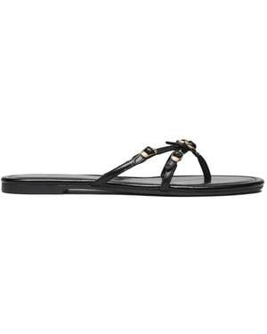 Marc Jacobs The Kiki Buckle-Detail Leather Sandals - White