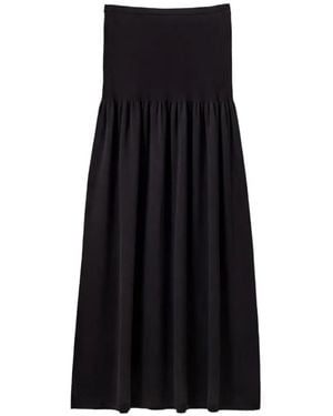 THE GARMENT Maldive Knit Maxi Skirt - Black