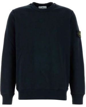 Stone Island Crew-Neck Sweatshirt - Blue