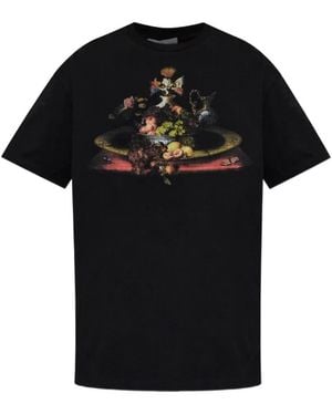 Vivienne Westwood Still-Life Print T-Shirt - Black