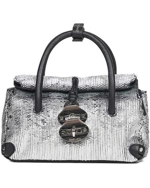 Zanellato Turn-Lock Tote Bag - Metallic
