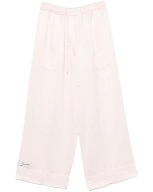 Sandro ドローストリング ワイドパンツ - ピンク