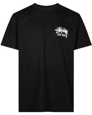 Stussy Basic Black Tシャツ - ブラック