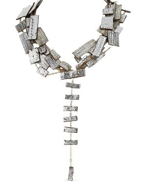 GFW Asymmetrische Halskette - Mettallic