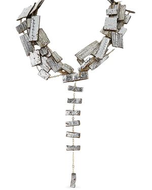 GFW Asymmetric Necklace - Metallic