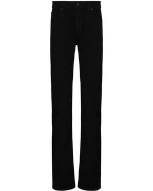 PAIGE Normandie Straight Leg Jeans - Black