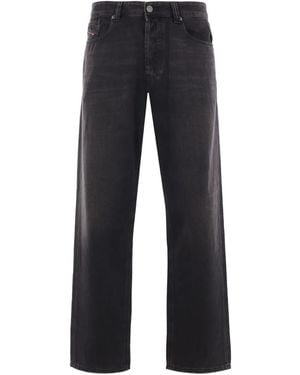 DIESEL Logo-Patch Jeans - Blue