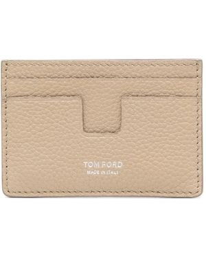 Tom Ford Mini Credit Card Holder - Natural