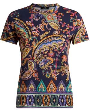 Etro Slim Fit T-Shirt - Black