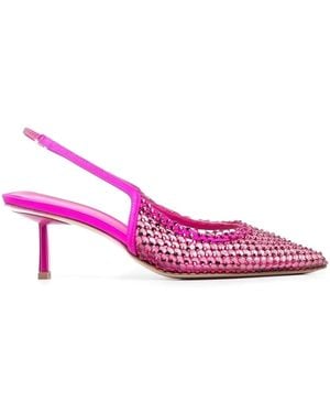 Le Silla Pumps Gilda Con Decorazione - Rosa