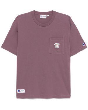 Chocoolate Pocket T-Shirt - Purple