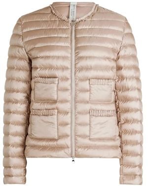 Betty Barclay Quilted Ruffled Jacket - Natural