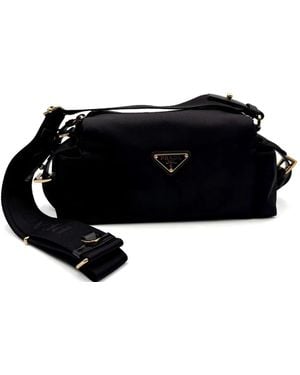 Prada Explore Small Nappa Leather Bag - Black