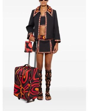 PUCCI Cotton Jacket With Embroidered Collar
