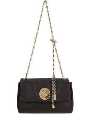 Chloé Heritage Chain-Strap Shoulder Bag - Black