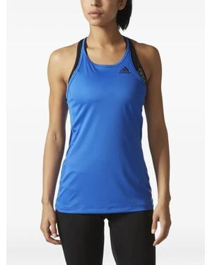 adidas X Bvd Sports Step Up Training Tank Top - Blue
