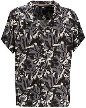 BOSS Floral Shirt - Black