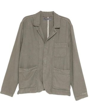 Massimo Osti Studio Chest Pocket Blazer - Grey