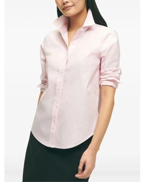 Brooks Brothers Hemd aus Oxford-Gewebe - Natur