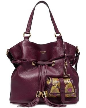 Lancel Bolso Bombonera M Flirt - Morado
