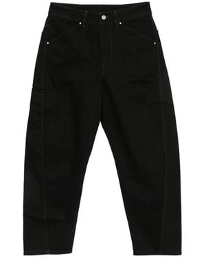 Lemaire Twisted Tapered Jeans - Black